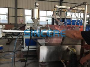 HDPE Jacket PU Foaming PVC Pp Pipe Extrusion Line Machinery For Cold Storage