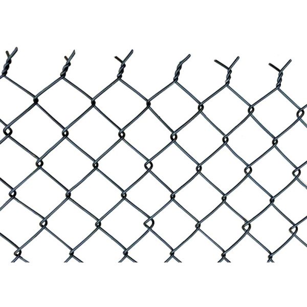 Decorative Tennis Court Mesh Fencing , Chain Link Security Fence 40x40mm