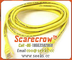 Scarecrow™ PATCH10 Patch Cord CAT5E 10FT