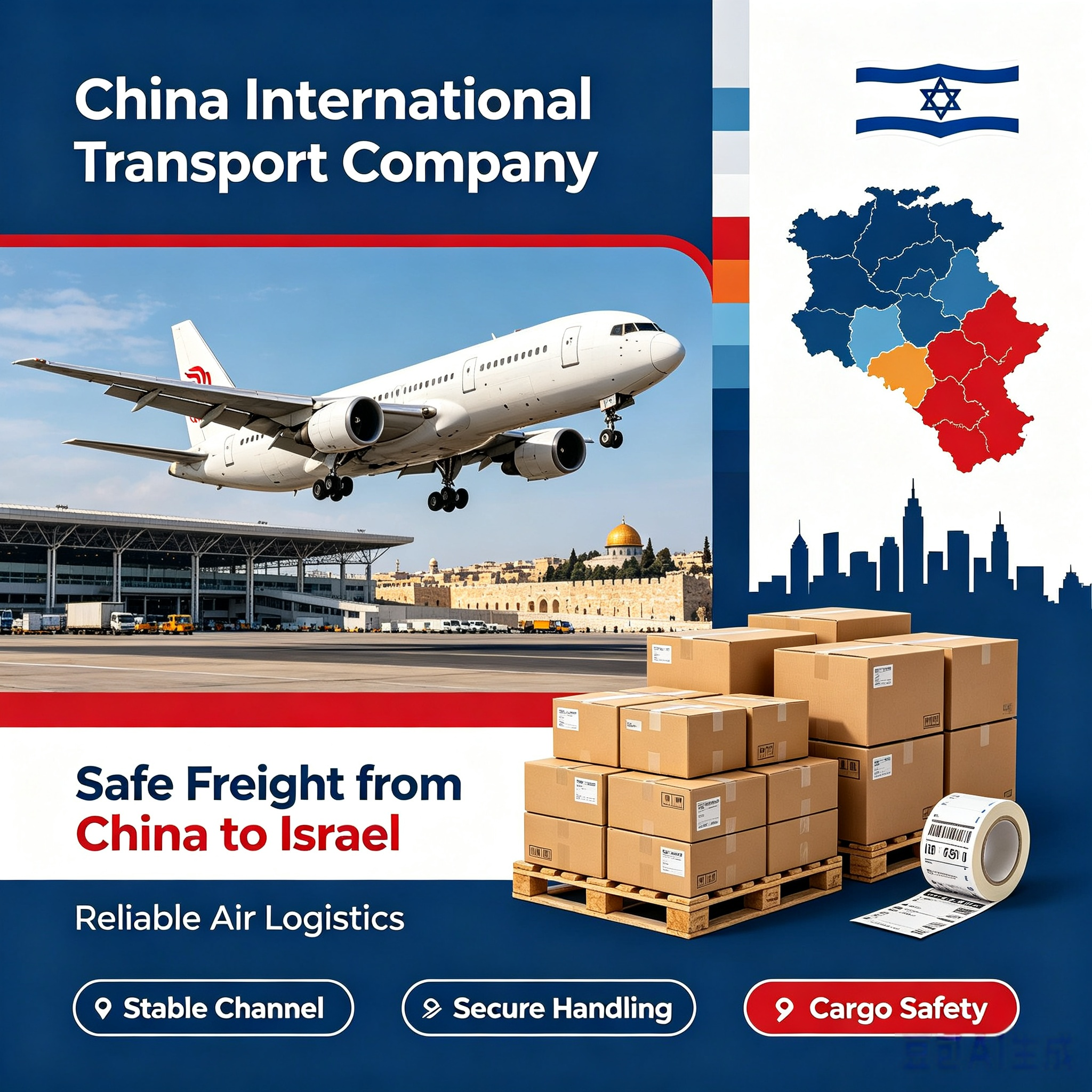 Safe Shipping From China To Israel Dedicated Customs Broker Traceable Cargo China International Transport Company