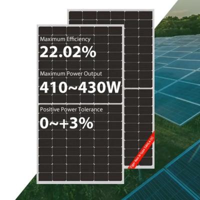 a metade do UL de 410W 430W cortou o mono sistema do painel solar