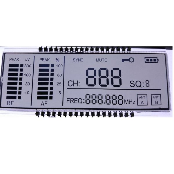 Экран таможни 3в 5в ФСТН Лкд с дисплеем Лкд этапа Пин металла Коннетор 7