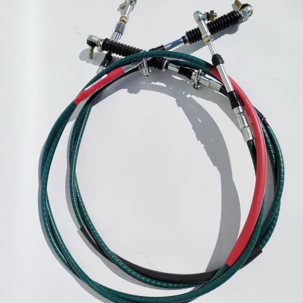 Lingong Wide Body Mining Truck New Shift Flexible Shaft Shift Cable Selector Assembly Model 27050101551 WG9000360510 27050101562