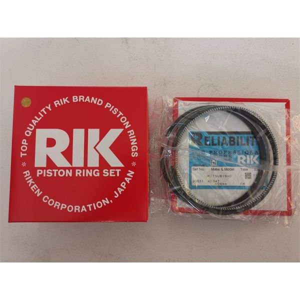 Diesel Engine 4D34T RIK Piston Rings ME997240 104mm Cylinder Diameter