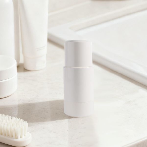 Replaceable ball-bearing bottle, antiperspirant dispensing bottle