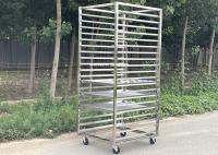 Trole de aço inoxidável da padaria do produto comestível 304 com 16 18 32 camadas