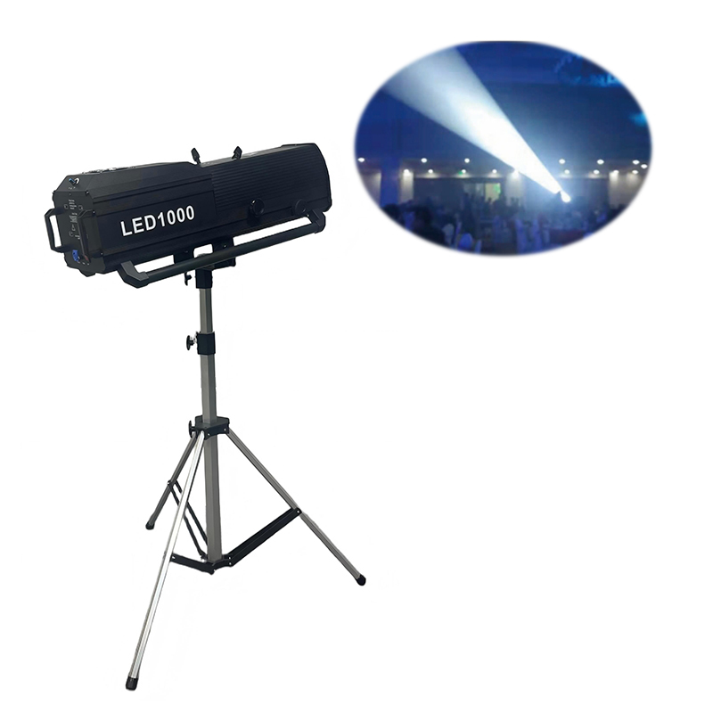 1000W LED Follow Spot Light High Power Long Range Stage Lighting