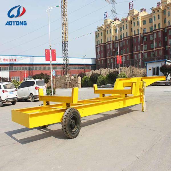 20ft 40ft 45ft Steel Container Chassis Semi Trailer with Mechanical Air Suspension