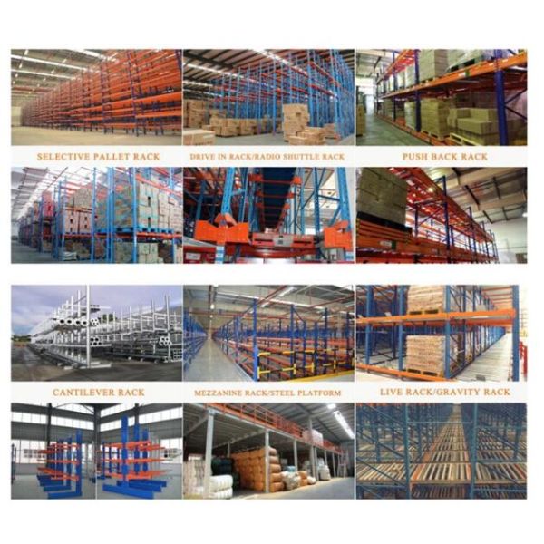 Industrial Automatic ASRS Racking System Warehouse Automated Storage Crane System