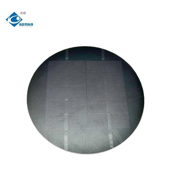 1.2W Semi-Flexible Solar Panels ZW-Dia124-PET Portable Solar Energy Systems Charger 5V