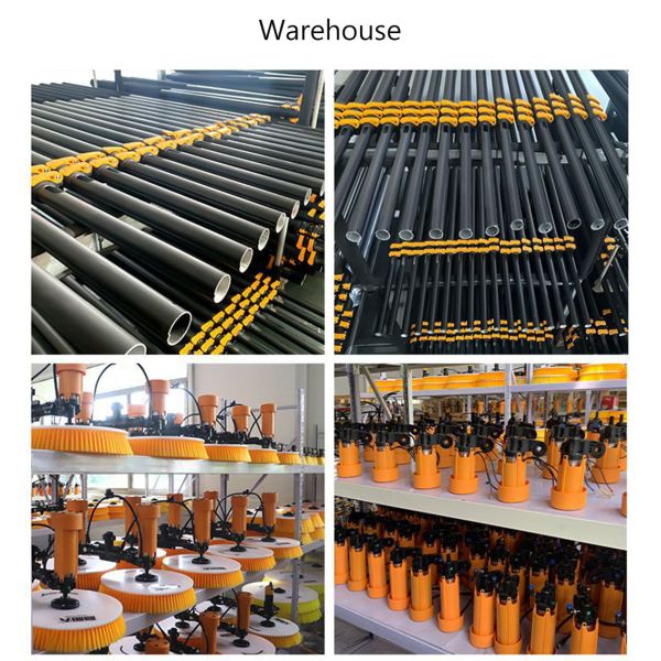 Portable Solar Panel Cleaning Equipment Easy Operating Brush Cleaner for Full Payment