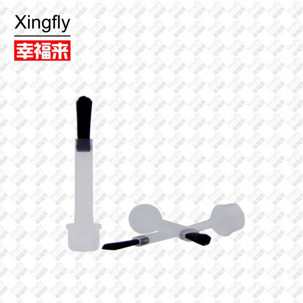 Drop Gelish Replacement Brushes White And Black For Nail Polish