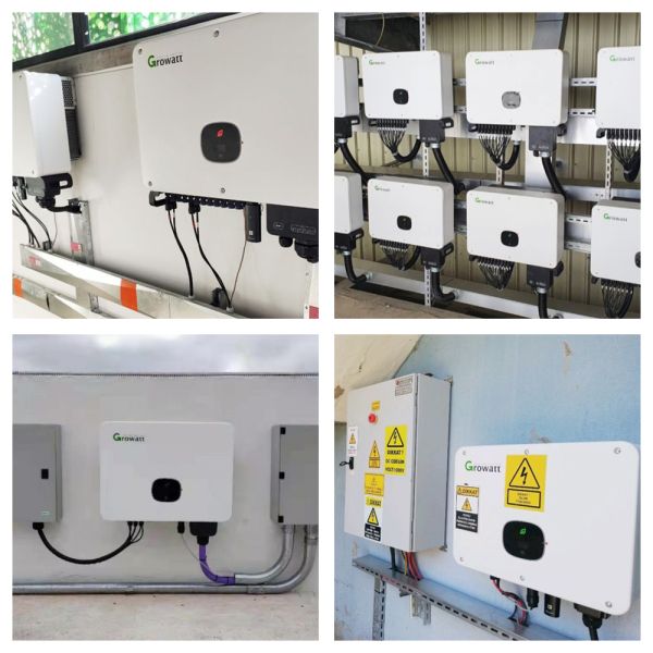 Growatt MAX 60KTL3 LV 7 MPPT 3 Phase Growatt on Grid Inverter Growatt 60kw Solar Inverter for Industry