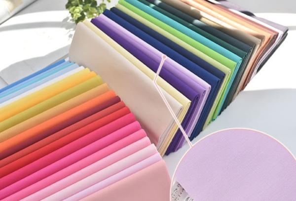 Do Spandex orgânico da tela 2% da camisa de algodão de 98% a roupa delicada do bebê do verão 50sX50s 135GSM veste-se