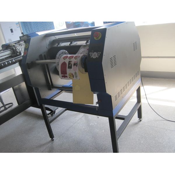 Adhesive Digital Label Cutter Roll To Roll , Automatic High Efficiency