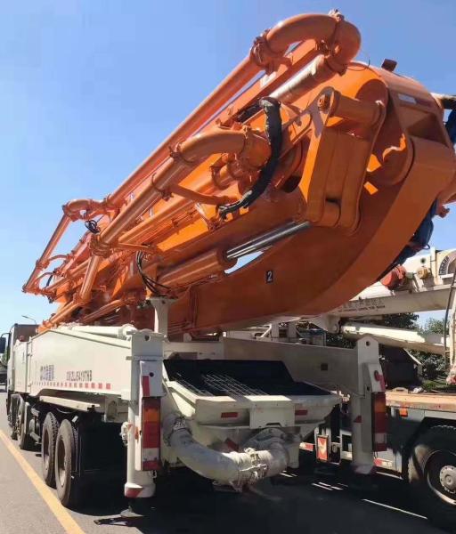 Service après-vente Zoomlion 52m pompe à béton usagée pour équipement lourd d'occasion