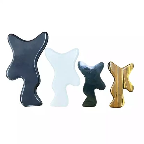 Customized Large Size Gua Sha Massage Tool Natural Stone Guasha Board for Body Skincare Massage SPA Acupuncture Therapy