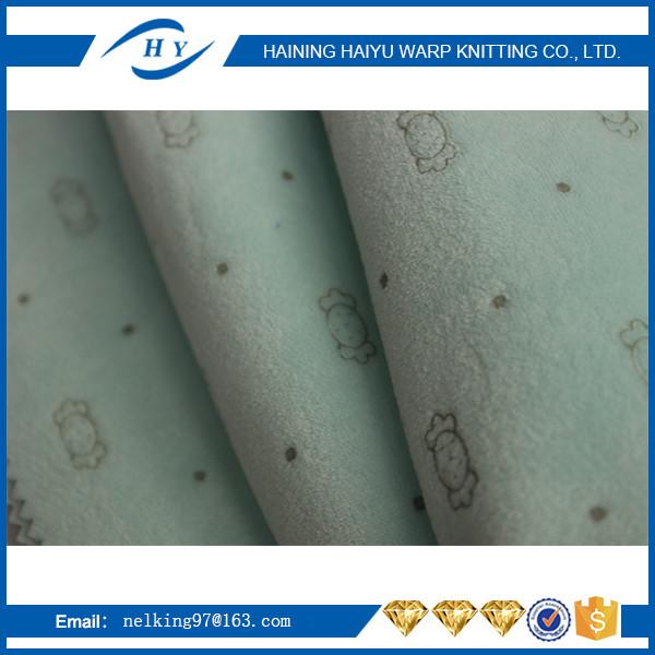 Fabric supplier Textile supplier Animal Pattern Printed Knit Polyester Fabric With Rubber