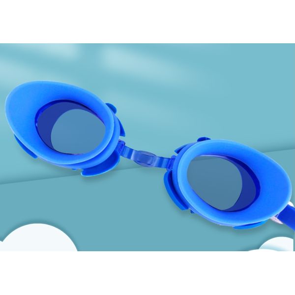 Waterproof Youth Swimming Goggles Adjustable Nose Bridge Custom Swimming Goggles