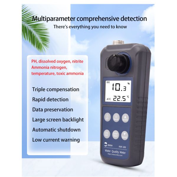 PH Dissolved Oxygen Water Quality Analyser Detection Sensor For Aquaculture