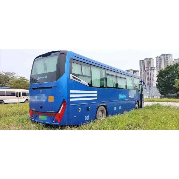 Electric GTZ6112 Used Coach 48 Seats Buses Left Hand Drive Luxury Sleeper Bus
