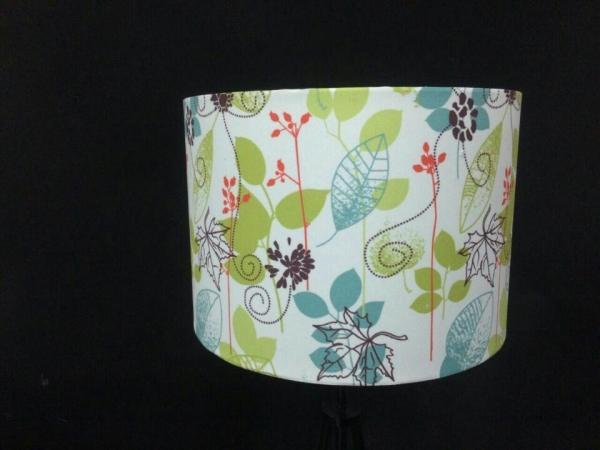 Pink Flower Digital Print Lampshades 300*200mm E14 E27 Socket