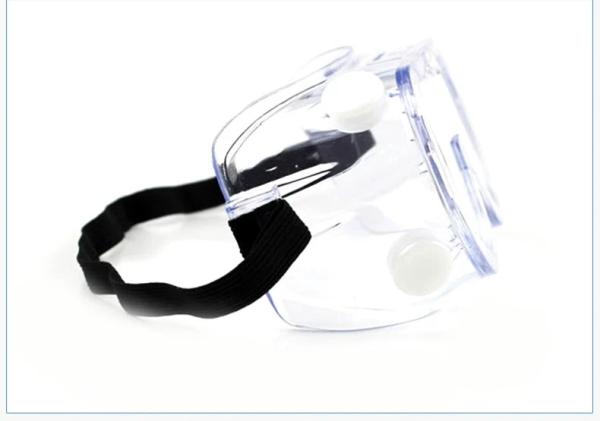 Shock Proof Anti Fog Safety Glasses , Polycarbonate Transparent Lens Hospital Disposable Products
