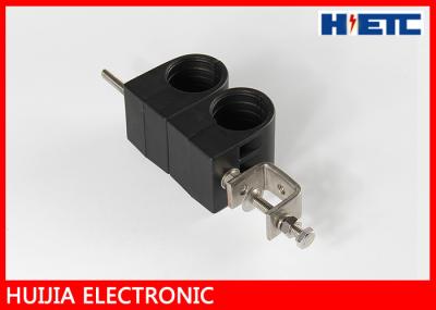 Two Way Through Type Feeder Cable Clamp For 1-1/4 Coaxial Cable Telecom Tools