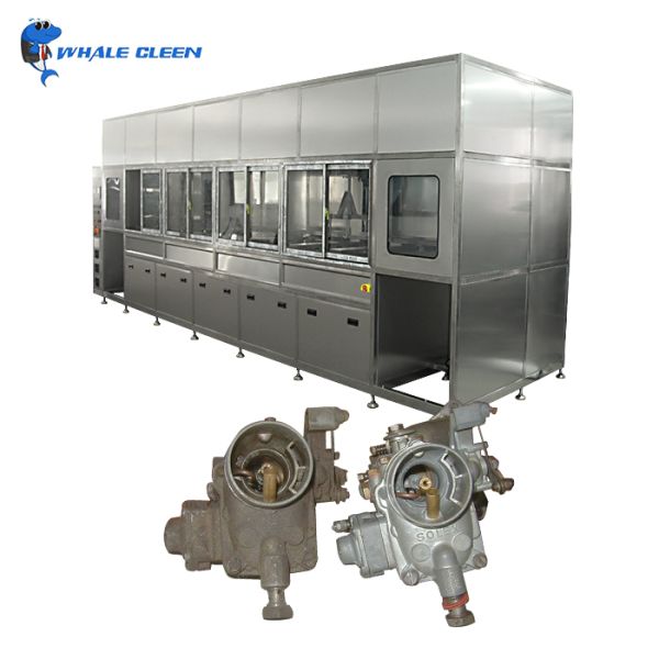 Customized 300L Full-automatic Industrial Ultrasonic Cleaner Multi-functional For Car Injector Cleaning