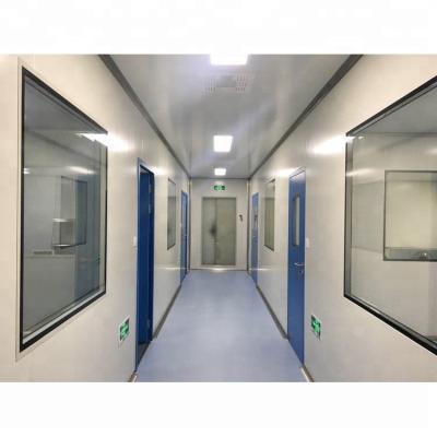 Epoxy Floor Dust Free Environment HEPA Door Electronic Clean Room