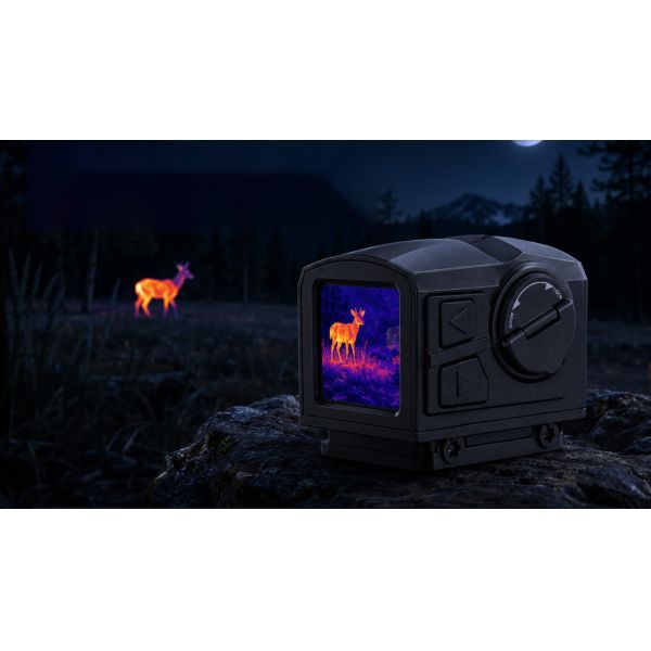 TMPR2 Thermal Imaging Optical Sight AL7075-T6 IP66 Waterproof 113g Ultra Compact Night Vision Thermal Scope for Outdoor Activity