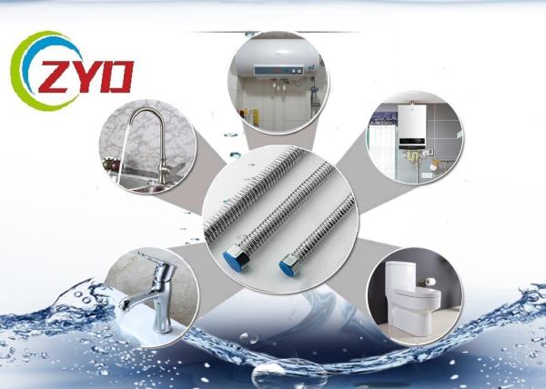 Φ14 X 400mm Stainless Steel Corrugated Pipe Reliable Explosion Resistance