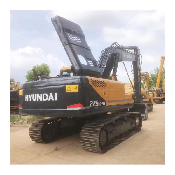 Boa Saúde e Hyundai 225 Excavator 22 Ton Usado Máquinas de Construção na Coreia