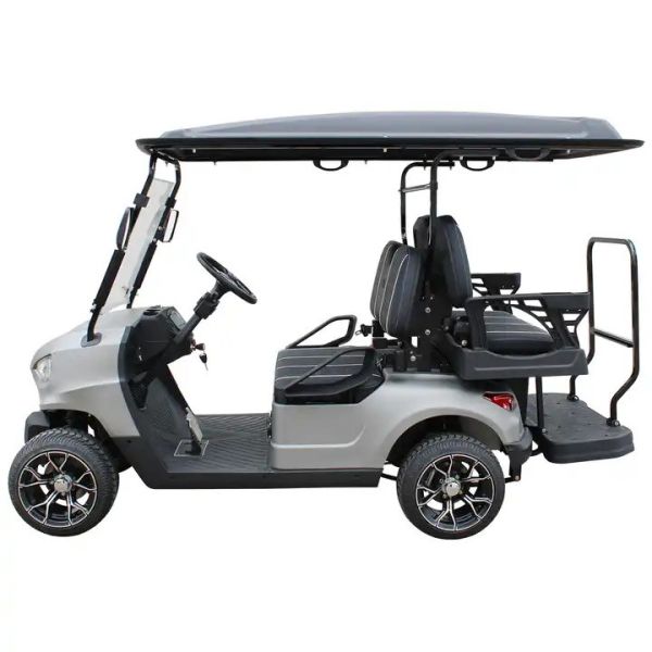Off Road 6 Passenger Electric Hunting Golf Cart with Powerful 5KW Motor and Long Range