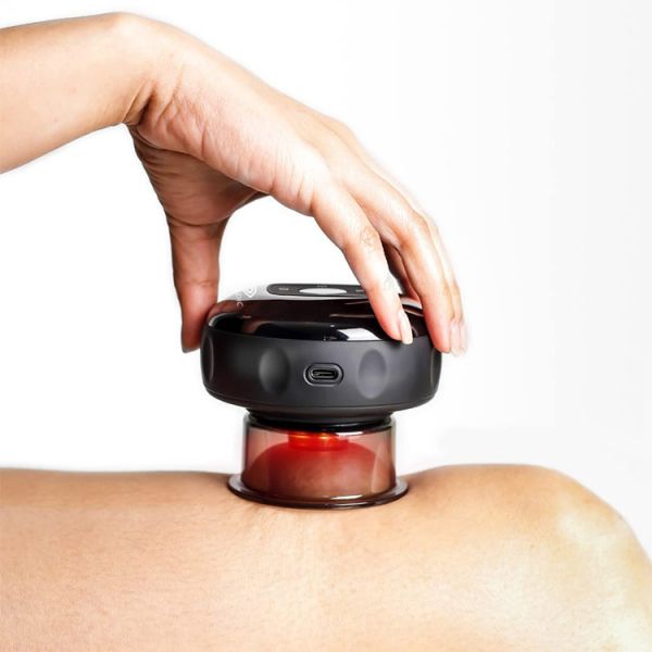 6 Gear Rechargeable Model Electric Cupping Therapy Massager with Wireless Cupping Tool