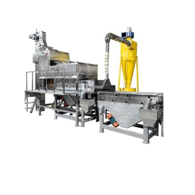 High Automatic Degree Peanut Chopping Machine For Uniform Hob Cutting Of 5 Grade Chopped Nuts
