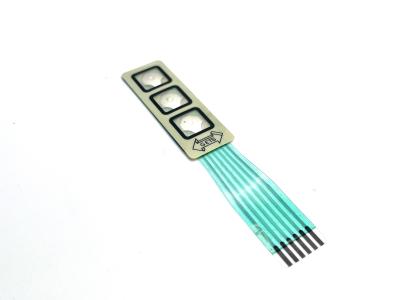 Harsh Finish Membrane Keypad Switch With Membrane Keyboard Switch For Automotive Controls