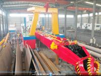 Profundidade de dragagem de 14 m Cummins Motor marinho Motor diesel Máquina de dragagem de areia pequena