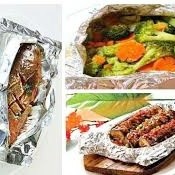 Emballages en papier d'aluminium de cuisine pour rouleaux ou feuilles ménagers sans danger pour les aliments