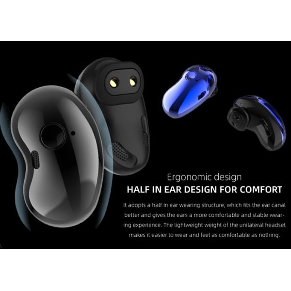 Iphone 5.1 Bluetooth Earphones For Running 38mAh Battery True Wireless Earbuds TWS