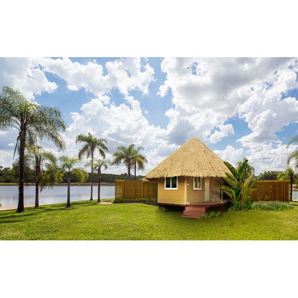 Светлая вилла гостиницы курорта бунгало Overwater железного каркаса датчика