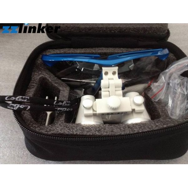 3.5x Adjustable Dental Loupes , Binocular Magnification Loupes Dental Hygiene