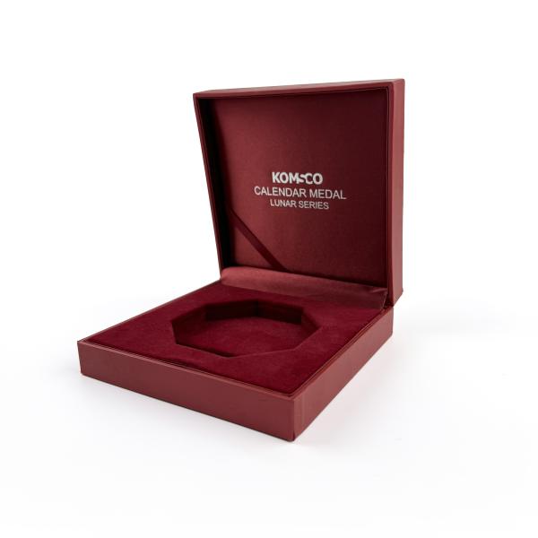 Personalized Luxury Jewelry Storage Box Leather Jewelry Gift Box with Gold Foil logo for Women Necklace Bracelet Earrings
