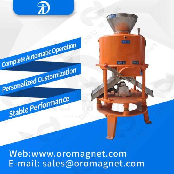 Séparateur de tambour magnétique de sable de quartz de batterie au lithium de feldspath