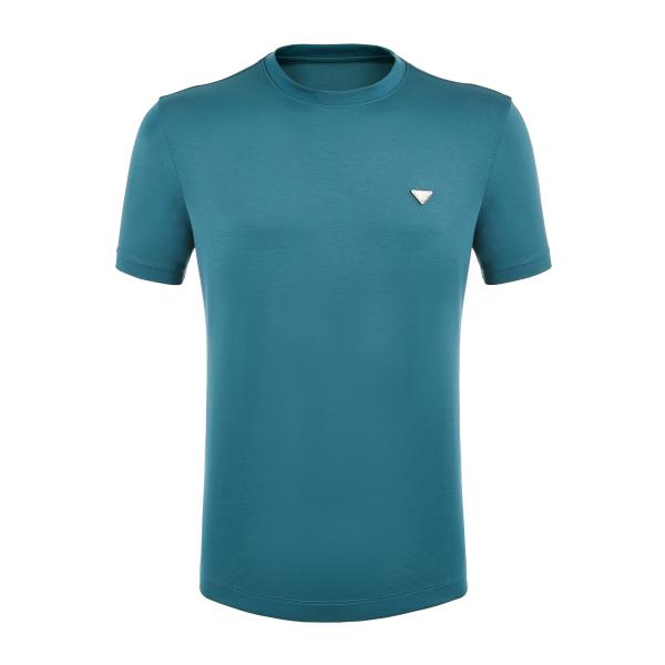100 T-shirts en coton imprimés sur mesure Manches courtes T-shirts à col pour hommes et enfants