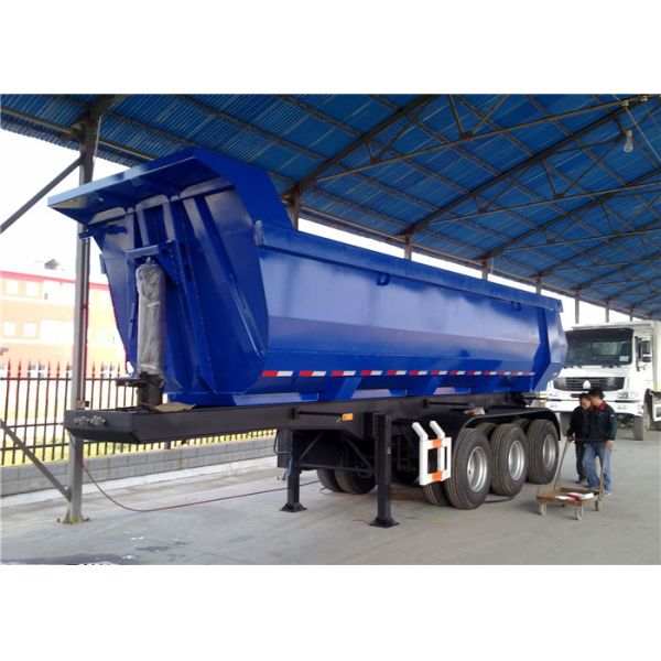 Формы тонны 60Т у трейлеров 50 ХАРДОС400 Т700 цапфа сверхмощной Семи Три наклоняя трейлер