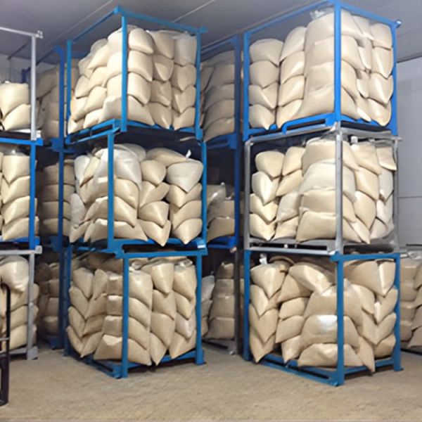 Warehouse Tubular Pallet Stacking Racks Storage Logistic Use Steel Pallet Heavy Duty Welding