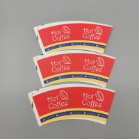 Les ventes en gros empaquettent la matière première PE simple/double de 150GSM-380GSM de tasses ont enduit Logo Printing Paper Cup adapté aux besoins du client F