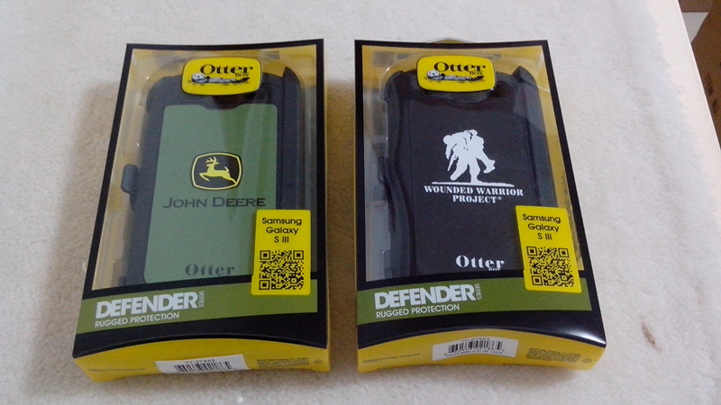 Ottered TPE Outer Box Phone Cases 3 Layers For Galaxy S3