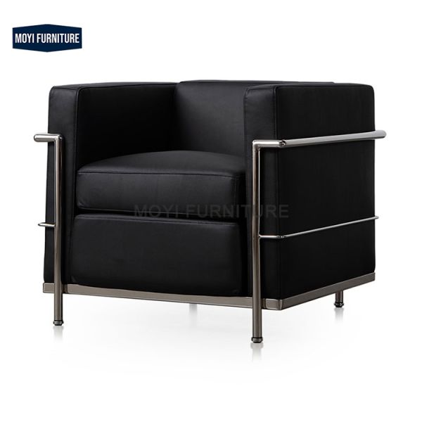 Home Furniture Modern Living Room Sofa Foam Filling Material One Seat Hotel Reception Office Business Sofa Villa Project